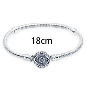 925 Sterling Silver Evil Eye Bracelet